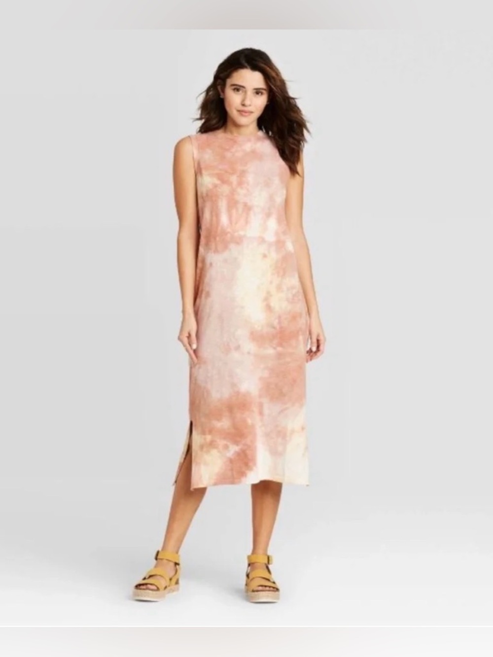 Universal Thread Tye Dye Shift Maxi Dress - M